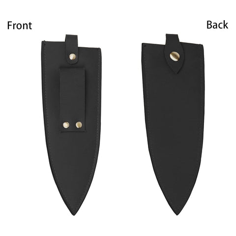 Sleeve universal Qchengsan para cuchillos, compatible con diseños variados en cocina.