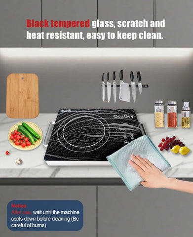 QcuGvy sistema de enfriamiento, ventilador y ranuras para enfriar rápidamente.
