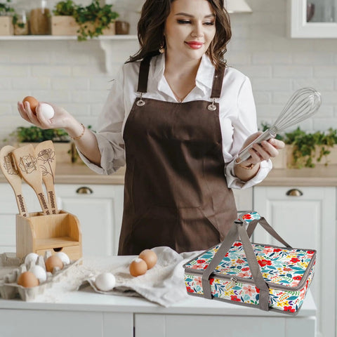 QEES bolsa para viaje, ideal para picnics y almacenamiento.