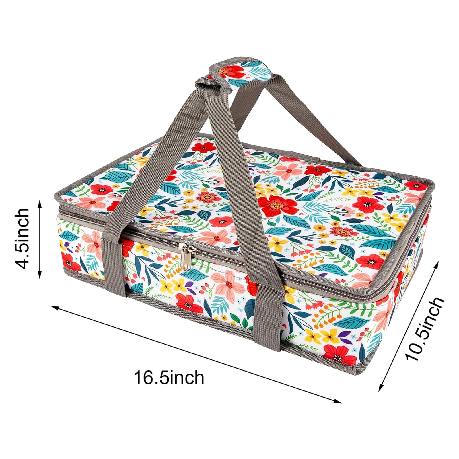 QEES Cazuela Aislada dimensiones 10x4x16 para 9x13-11x15.