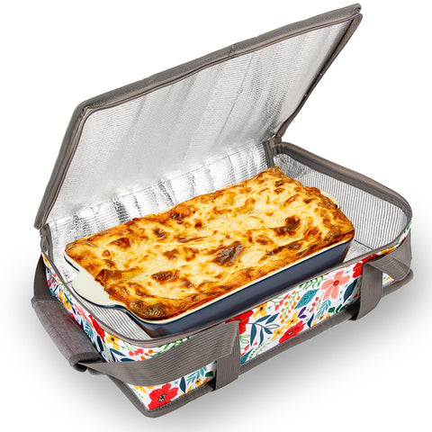 QEES Cazuela Aislada apta para picnic, potlucks y viajes.