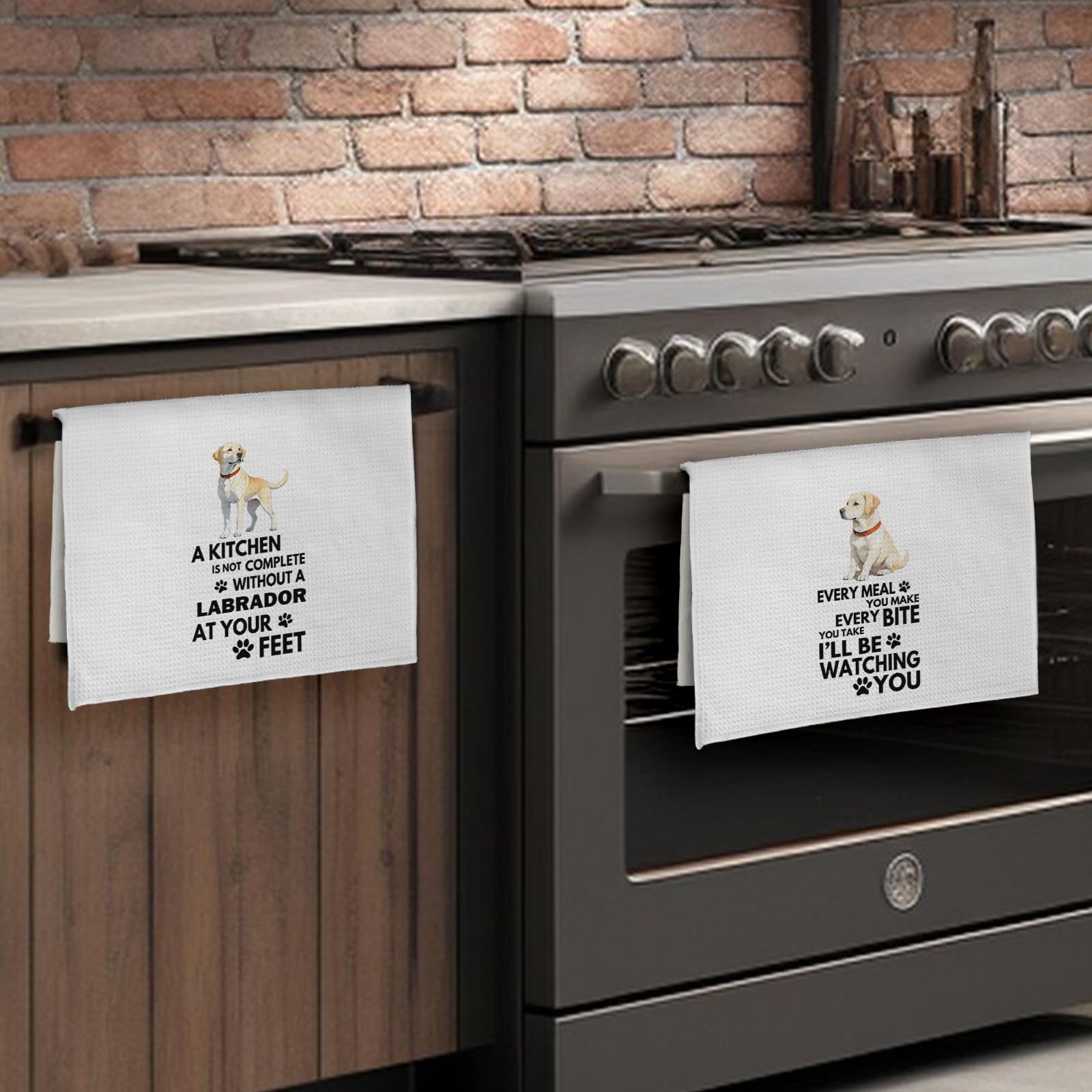 Toalla decorativa Qeheb que añade color y estilo a tu cocina