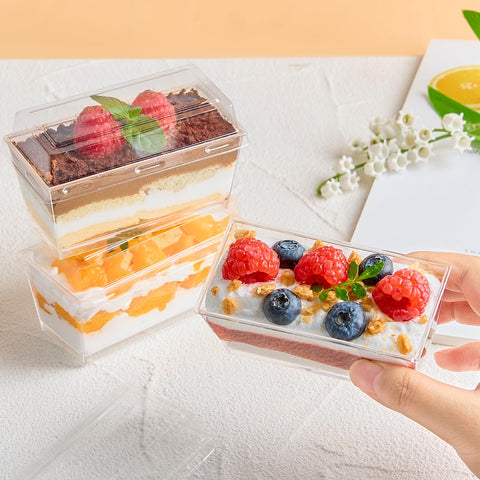Copas postre pequeñas Qeirudu ideales para porciones en buffets.