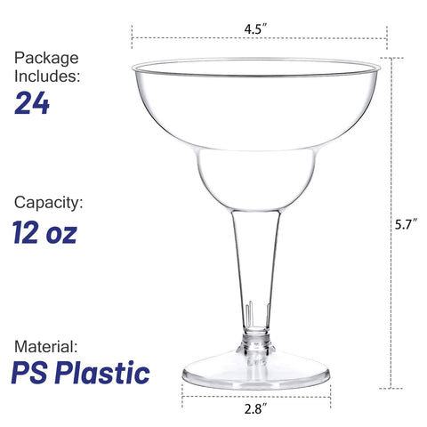 Vaso de cóctel Qeirudu 12 oz, claridad cristalina para champán y vinos.
