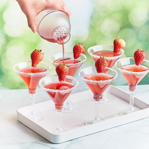Vasos QEIRUDU para eventos como bodas y celebraciones