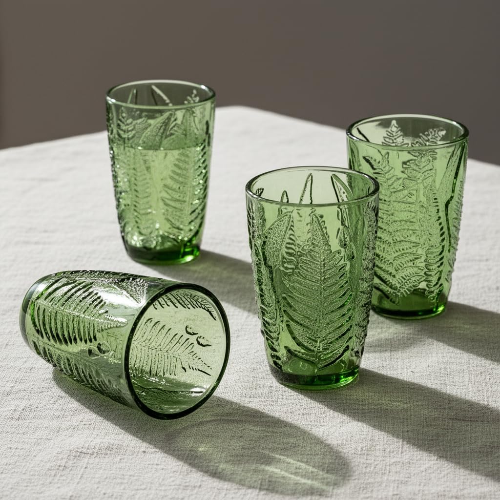 QELVIO vidrio verde sólido con color infusionado para durabilidad