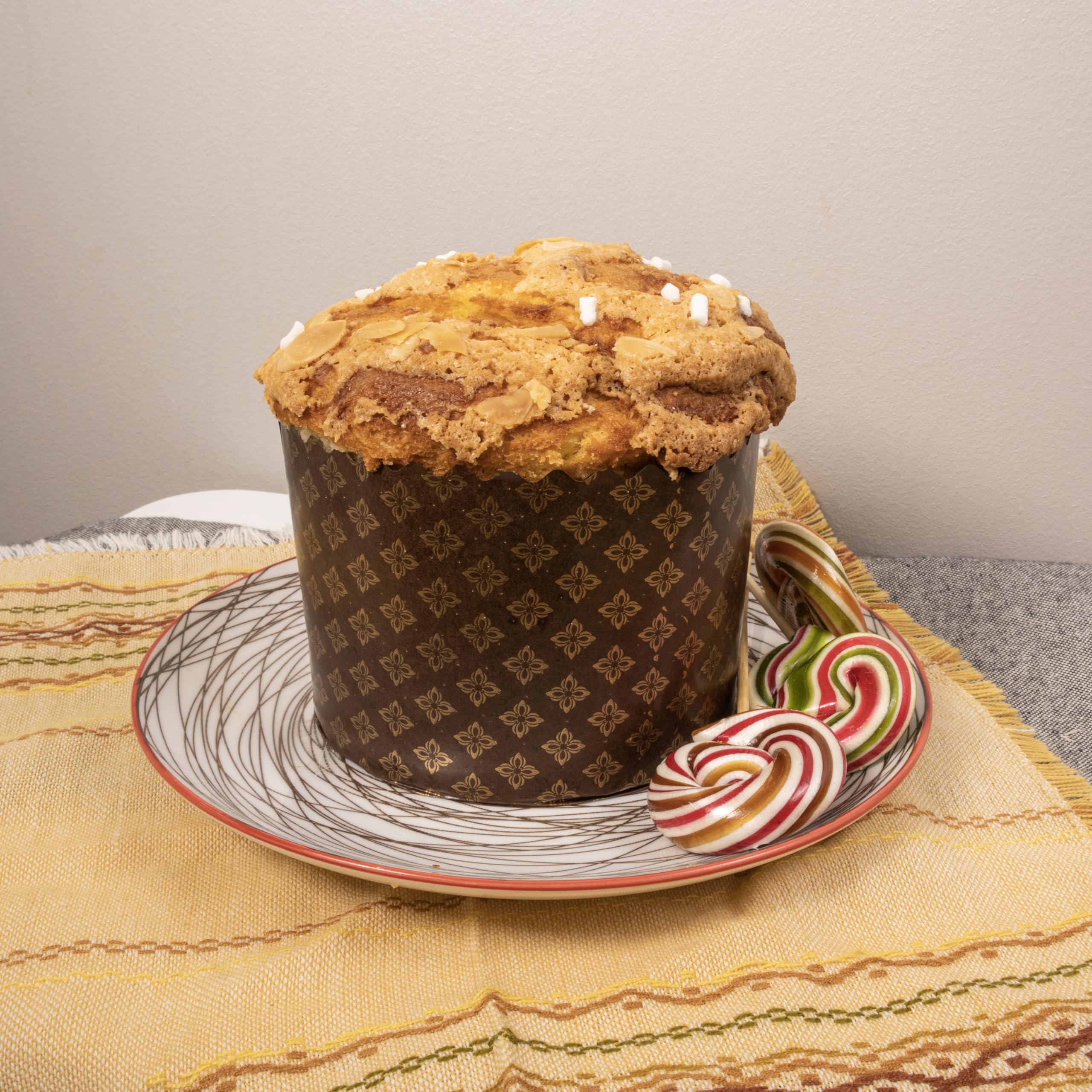 QG group para magdalenas, molde de panettone multiuso