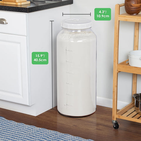 La capacidad de 7600 ml de Qianfenie y sus dimensiones son prácticas.