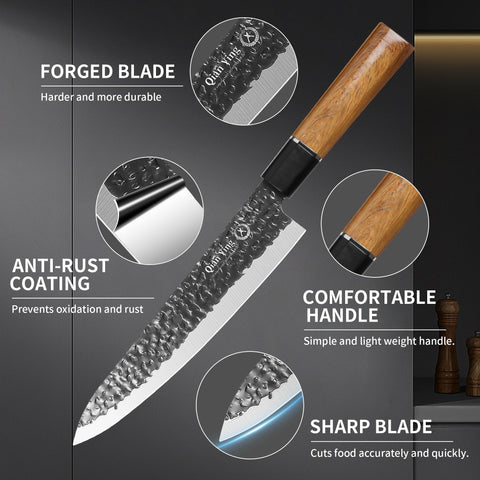 Cuchillo deshuesar Qianying para deshuesar con precisión.