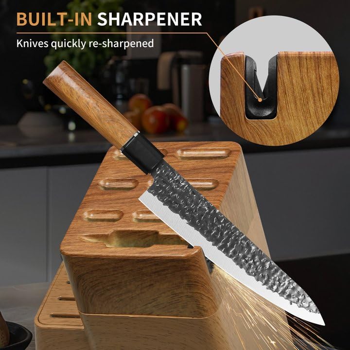 Cuchillo utilidad Qianying de 13 cm para tareas versátiles.