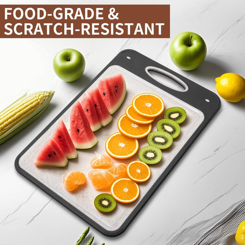 Lado de PP con fibra de trigo para verduras y frutas.