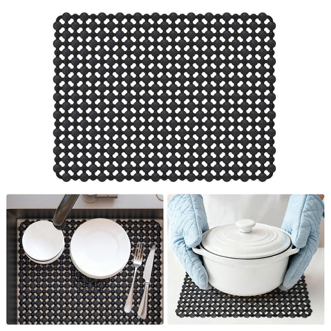 QiCaiJia medida 15-7x11-8 pulgadas, encaja en fregaderos diferentes.