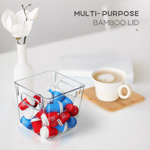 Conjunto de 3 organizadores de café para ordenar la barra.