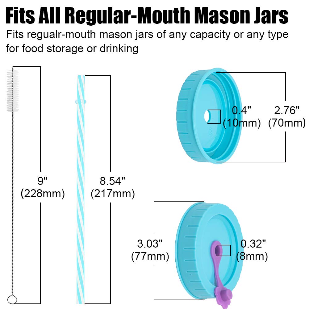 Anillos de silicona Qinline para tapa Mason, sellado hermético