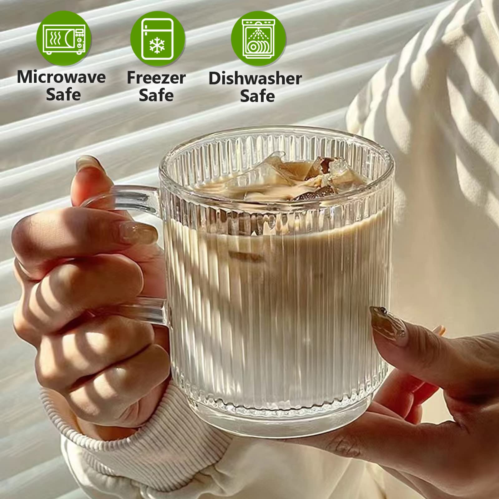 Qipecedm: taza de café para uso diario apta para lavavajillas.