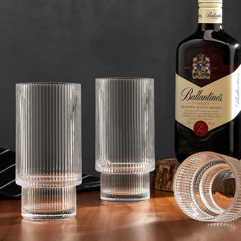 Qipecedm cristal resistente lavavajillas 16oz, fácil limpieza.