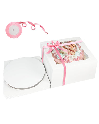 Tablero redondo de 10 pulgadas para pastel qiqee