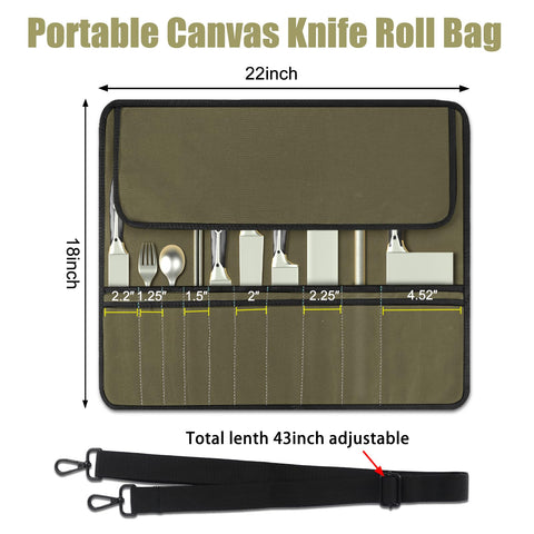 QIQU Bolsa Army Green, exterior, acceso rápido y protección durante el viaje