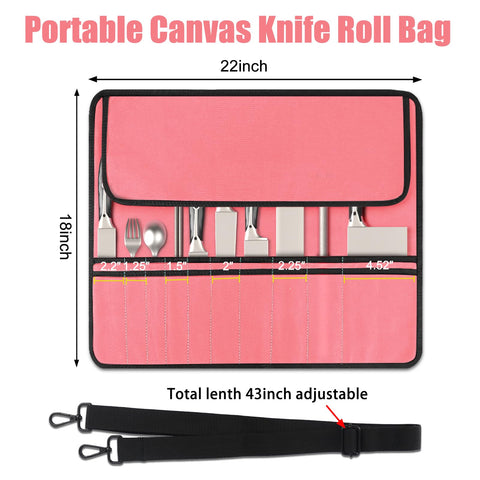 QIQU bolsa con canvas resistente y costuras dobles para protección