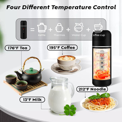 Mezcla magnetica automatica para bebidas bien integradas.