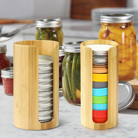 QOOMABA organizador apilable mejora la organización en cocina.