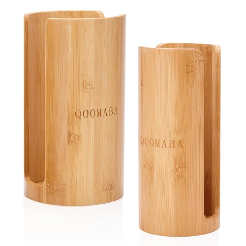 QOOMABA organizador de tapas boca-ancha para Mason, acceso rápido y ordenado.