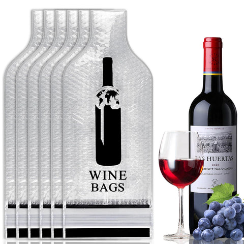 Fundas protectoras QPEY para vino con doble capa, ideal para viaje