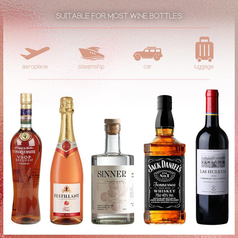 QPEY proteccion anti-roturas para botellas durante el traslado
