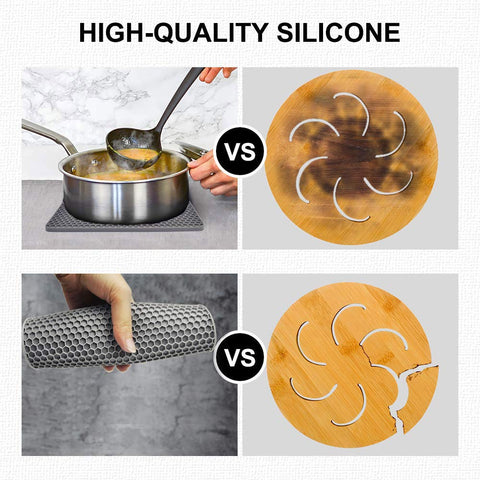 QPIX DIGITAL escurridor de silicona para cocina gris, multipropósito y lavable.