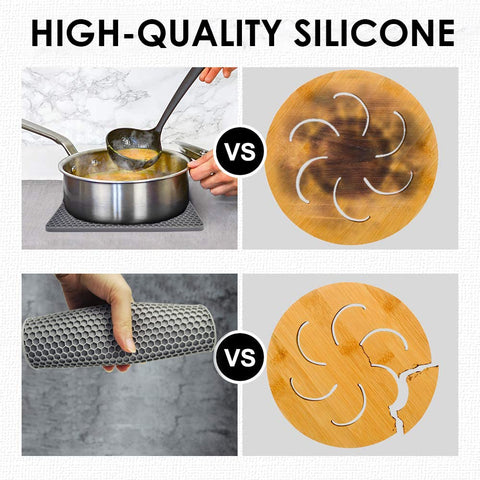 QPIX DIGITAL silicona para cocina uso múltiple, ideal como salvamanteles y posavasos.