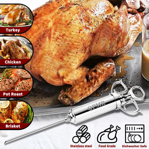 QPMR útil para pavo y brisket, favorece sabores uniformes.