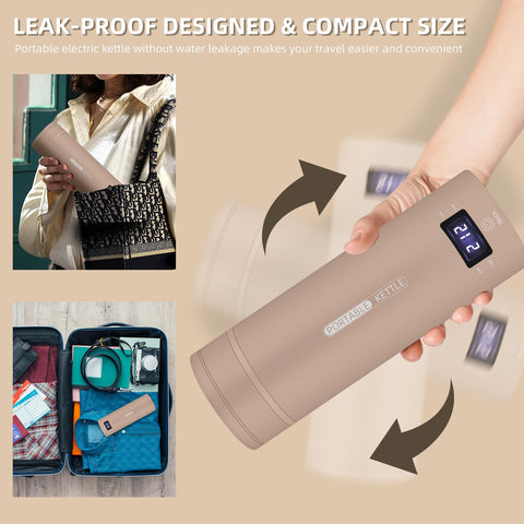 Aislamiento PP libre de BPA y acero inoxidable 304 de QRAGJBM para mayor seguridad.