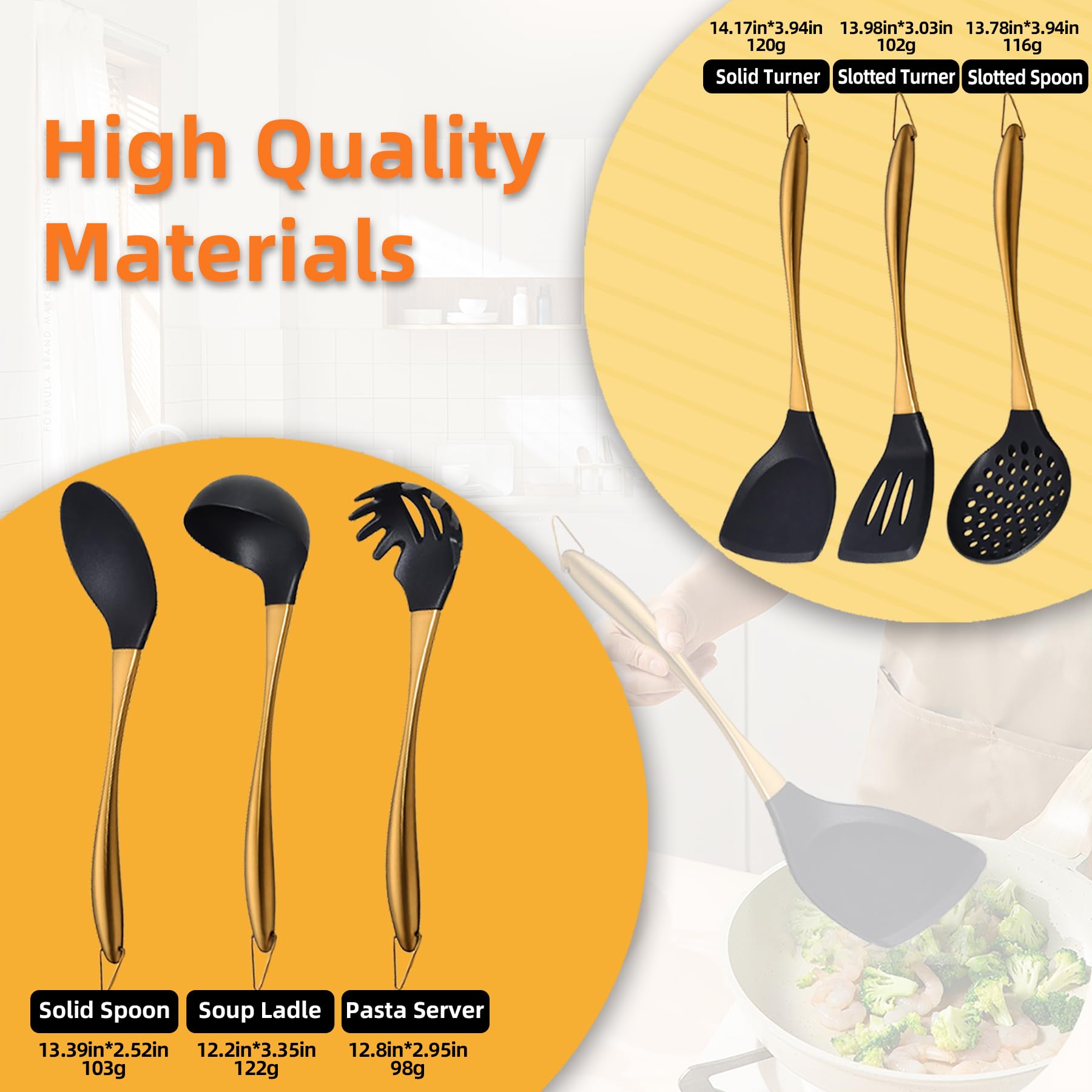 QRU cuchara mezcladora para mezclar ingredientes con control y suavidad.