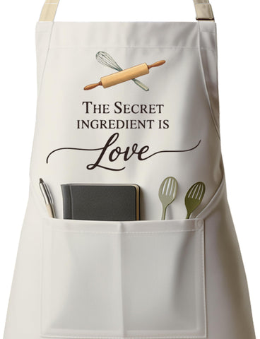 QSLEUNG delantal de cocina con ajuste de cuello ajustable para mayor comodidad.