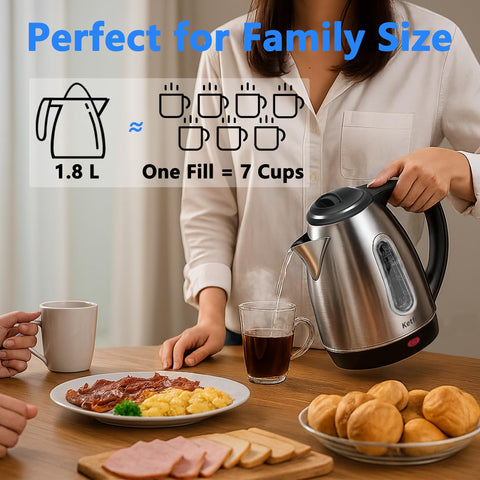 Exterior cepillado de QSLKING para un diseño moderno.