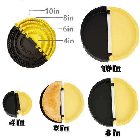 Sellador QSTCONGLAN 4 en 1 con anillo de 8 pulgadas para burritos y snacks.