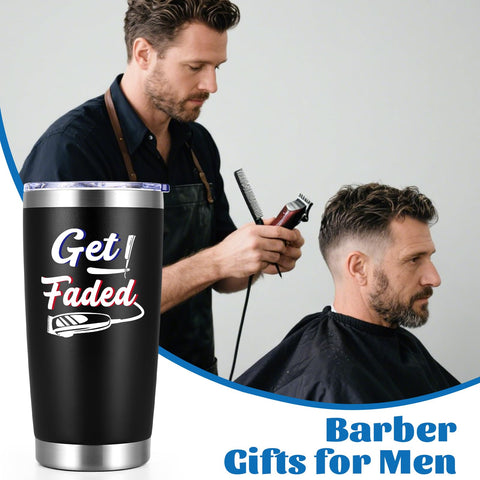 Qtencas regalo barbero 20 onzas negro, regalo práctico para profesionales.