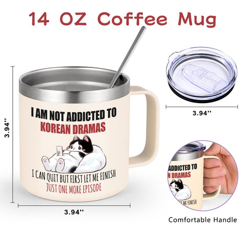 Qtencas capacidad 14 onzas ideal para café o té.