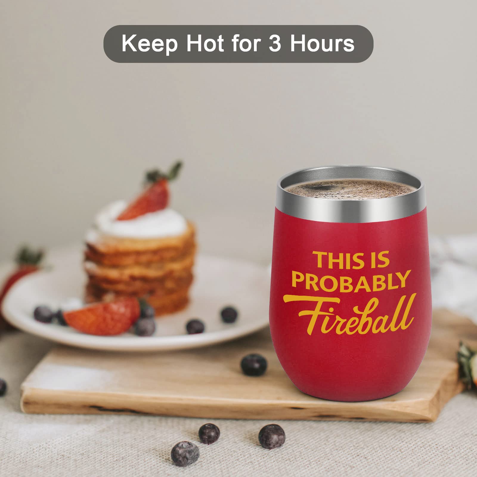 Cepillo para vasos Qtencas Fireball, limpieza rápida y eficaz.