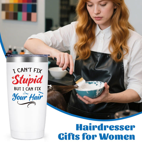 Qtencas Regalo Peluqueras 20oz, regalo para mujeres estilistas
