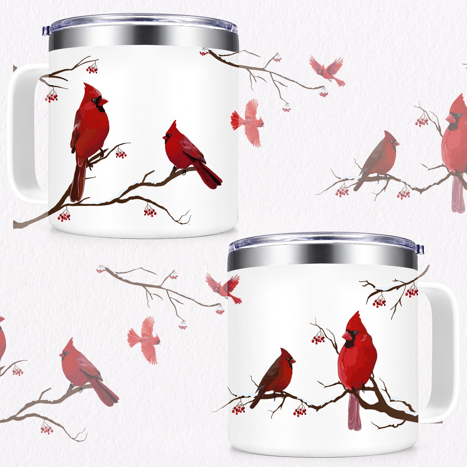 Qtencas Taza inoxidable, uso interior y exterior, duradera para café diario.