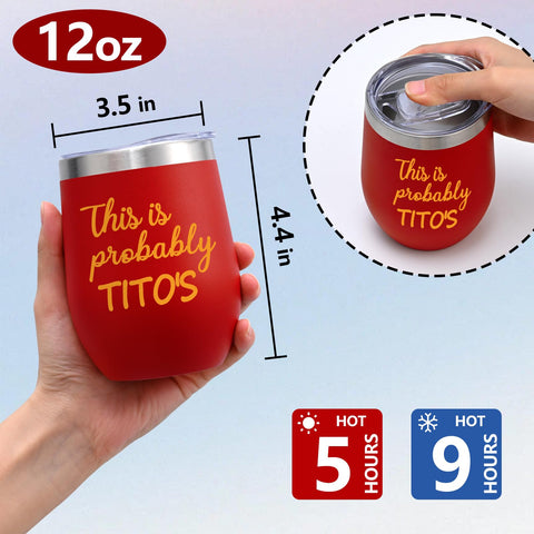 Qtencas Titos accesorios incluidos: sorbete y cepillos para limpieza del vaso.