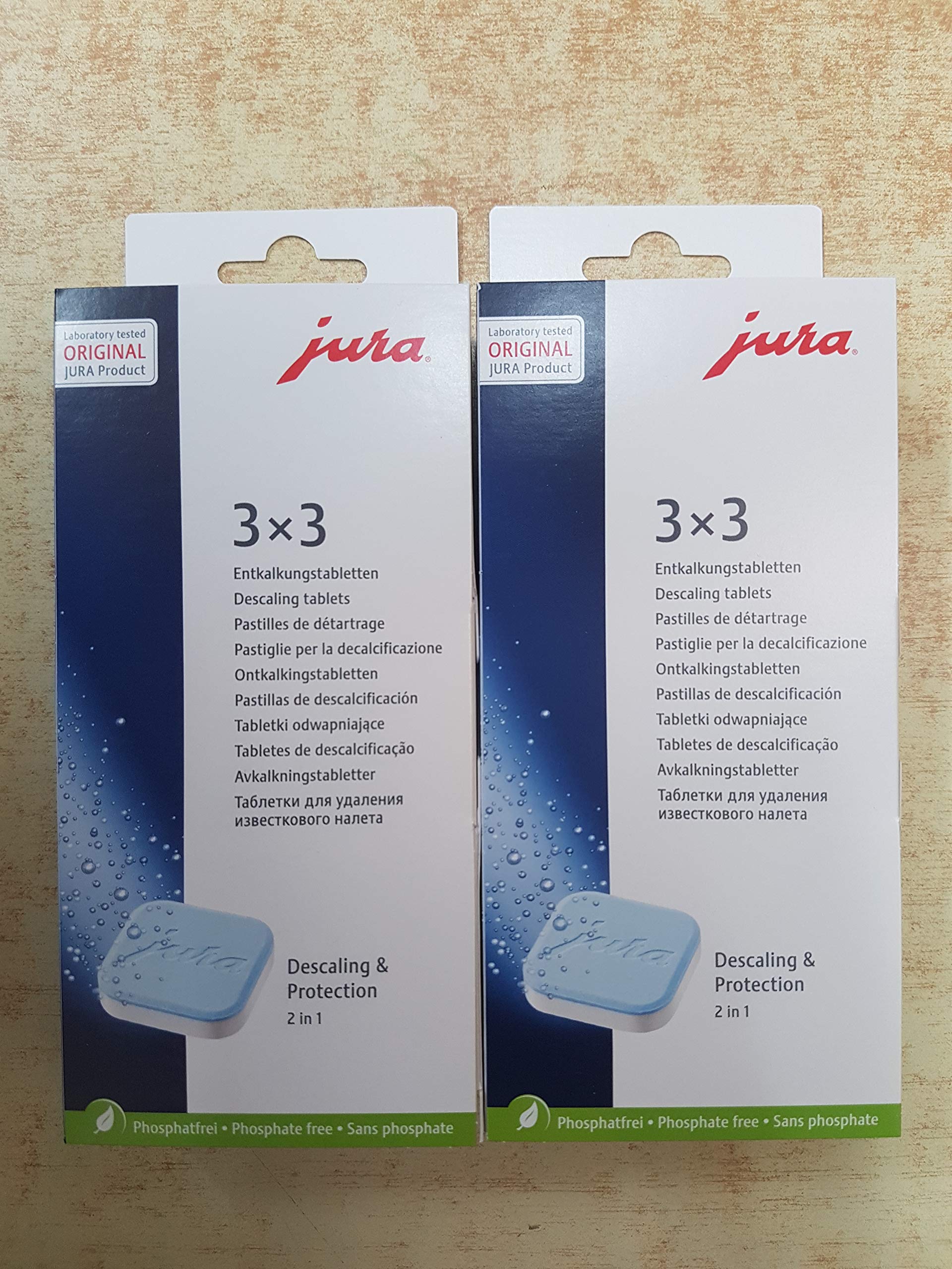 Quailitas Jura, tableta descalcificante para máquinas de café expreso, mantenimiento eficiente y vida útil prolongada.