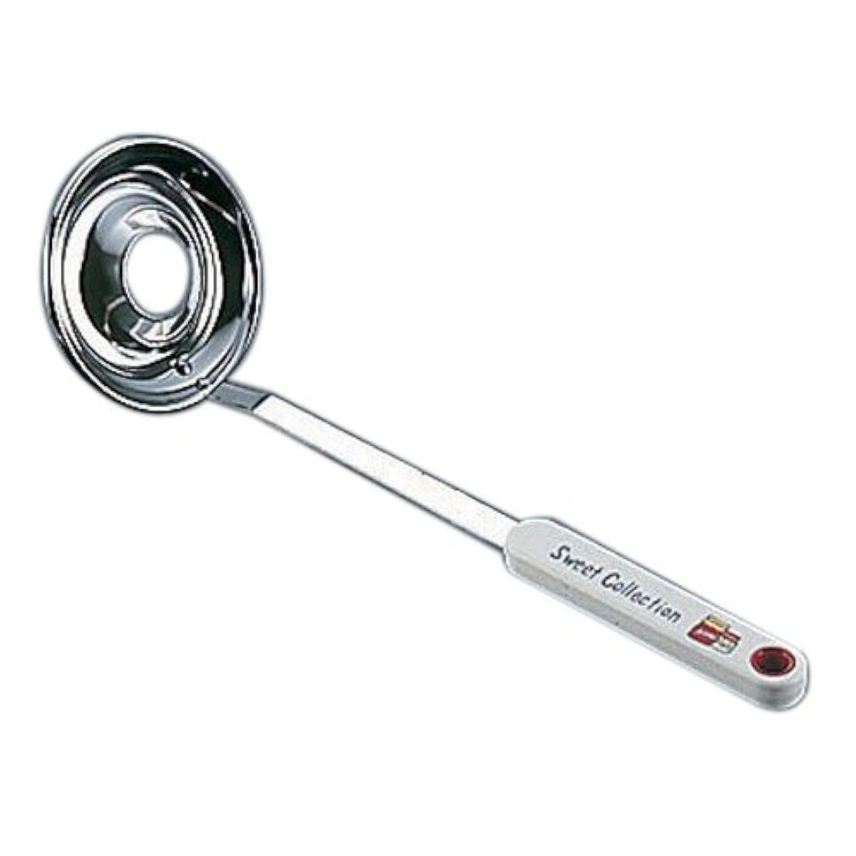 Cucharita Shimotori de QUEEN ROSE para donas, facilita servir con forma uniforme.