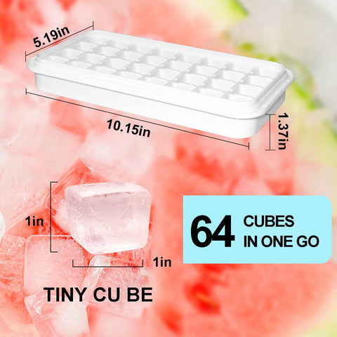 QUELIEN cubo hielo tapa hermética evita olores en el congelador