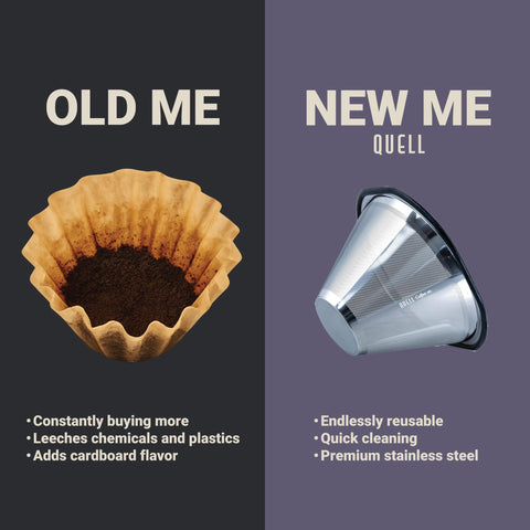 Quell filtro Kalita 185, diseño preciso para extracción uniforme