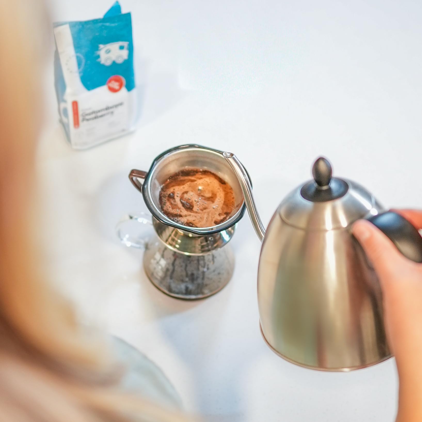 Sabor equilibrado con el filtro Quell para Kalita 185