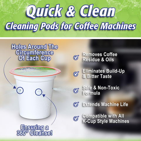 Quick & Clean: cápsulas listas para uso, eliminan residuos y cuidan la máquina.