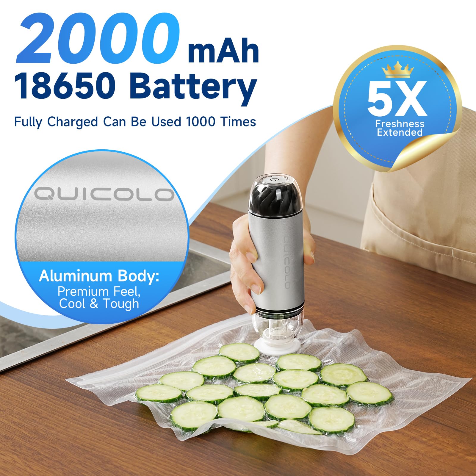 Quicolo accesorios para sellado: versatilidad para frascos y botellas.