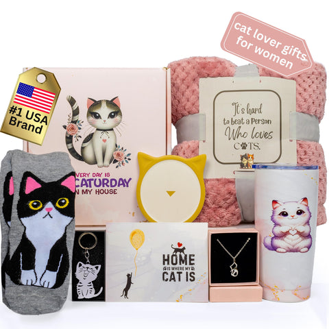 Manta suave de QUILE con tema de gato, ideal para noches de descanso